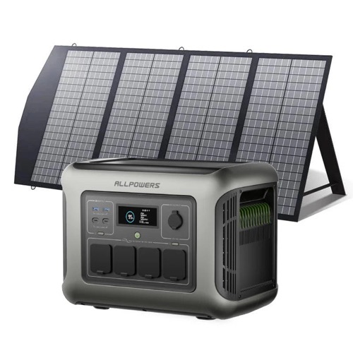 ALLPOWERS Generador Solar 1600W (R1500 LITE + 140W)